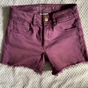 American Eagle Outfitters super stretch Hi rise Shortie size 2
